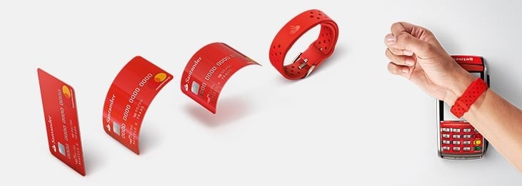 Pulseira NFC Santander