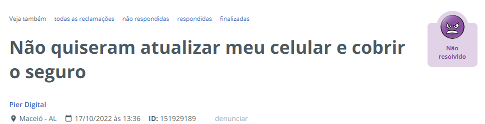 Pier Seguro Auto é confiável